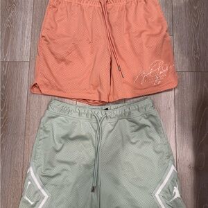 Jordan Athletic Basketball 7” High Quality Shorts (Lot of 2)